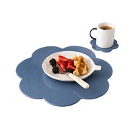 Sous-plat décoratif festonné en laque pour table à manger moderne et décoration intérieure, vente en gros, fabriqué au Vietnam