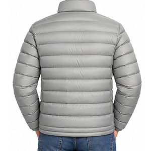 Veste matelassée pour homme, personnalisable, d'hiver, chaude, épaisse, décontractée, tendance, OEM ODM, marque privée, vente en gros, usine - Product Image 3