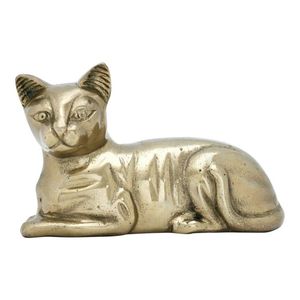 Elegant Animal Shape Metal Cat <b>Table</b> Centerpiece For Home Decoration With Stylish Designer Decorative Finish - Product Image 5