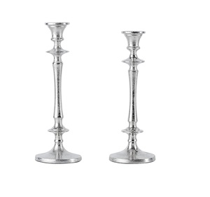 Porte-bougie en aluminium de marque privée avec finition élégante pour la décoration de la maison et comme centre de table. - Product Image 2