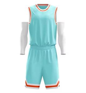 Conjunto de Uniforme de Baloncesto Estampado para Clubes Escolares y Sesiones de Entrenamiento - Ropa Deportiva para Prácticas - Product Image 3