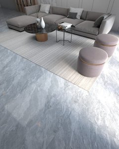 Azulejo de porcelana pulida esmaltada de diseño moderno Nueva colección de alta calidad Azulejo de mármol gris 600x600 para pisos Directo Vietnam - Product Image 1