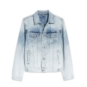 Chaqueta de Mezclilla Cómoda para Hombre en Venta Online, 2 Chaquetas de Mezclilla para Hombre Hechas de Poliéster con Logotipo Personalizado al por Mayor - Product Image 1