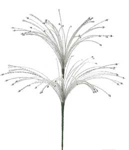 Branche décorative de Noël en forme de baies perlées pour arbre de Noël - Product Image 5