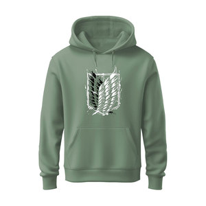 High Quality <b>Men's</b> Custom Hooded Gym Hoodies Solid Pattern Winter Sweatshirts Breathable 350g Knitted Polyester/Cotton Logo - Product Image 1