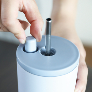 750ml Fully Dishwasher Safe Tumbler <b>with</b> <b>Straw</b> Leakproof Stainless Steel Vacuum Insulated Wide Mouth Travel Cup All Parts Washab - Product Image 4