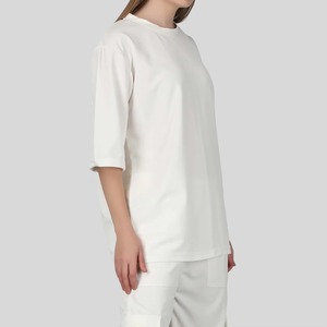 T-shirts de sport en spandex pour femmes, personnalisables avec logo, respirants, pour l'été, vente en gros, vêtements de sport en vrac. - Product Image 5