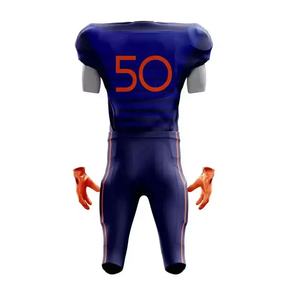 Uniformes de Super calidad, camiseta de fútbol americano personalizada, ropa deportiva transpirable lisa, uniforme de fútbol de equipo para hombres, corto 100% - Product Image 4