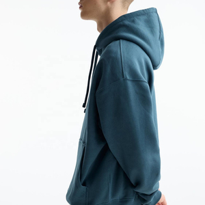 Best Quality Men's Oversized <b>Thermal</b> <b>Fleece</b> Hoodies Customizable Quick Dry Breathable Casual Wear High Visibility Design - Product Image 3