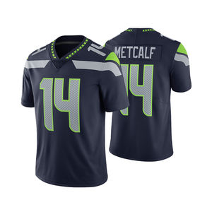 Venta al por Mayor de Camisetas de Fútbol Americano de Alta Calidad con Estampado de 32 Equipos, Bordado Frontal y Pantalones Cortos Transpirables Cosidos para Equipos - Product Image 1