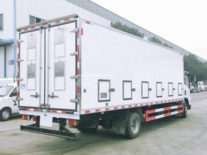 Mejor venta Isuzu 4*2 camión transportado pollito de un día 6,8 metros camión de temperatura constante de plántulas de pollo para la venta - Product Image 5