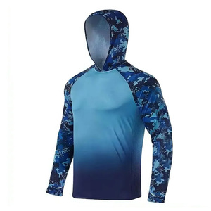 Sweat-shirts de pêche d'hiver pour hommes, style luxe, écologiques, anti-plis, en nylon/polyester de haute qualité, personnalisables, manches longues, très demandés - Product Image 2