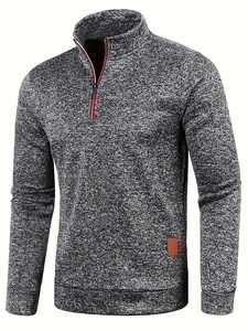 Maglione Invernale da Uomo OEM ODM, Pullover Lavorato a Maglia, Materiale Morbido e Caldo, Manica Lunga, Elegante e Comodo per la Moda Urbana - Product Image 2