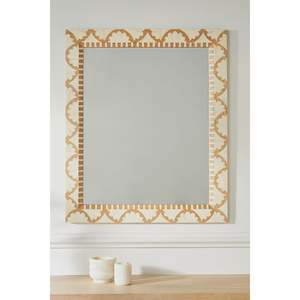 Handmade Luxury Decorative <b>Wall</b> <b>Mirror</b> with Natural Bone Inlay Stylish Home Decor Gift - Product Image 2
