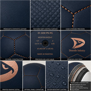 OEM Custom Metallic Rose Gold Football Size 5 <b>Hand</b> Sewn Premium PU Leather Soccer Ball 32 Panel Professional Sports Supply - Product Image 3
