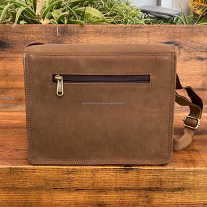 High Quality New Full Grain Genuine Leather Men's Shoulder Bag Cowhide Leather Women Crossbody Bag Business Small Messenger Bags - Product Image 5