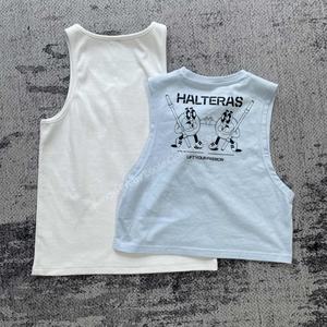 Women's CustomizedTank <b>Tops</b> Ribbed Seamless Workout Exercise Breathable Summer Basic <b>Camis</b> Women Tank <b>Top</b> For Gym Wear - Product Image 6