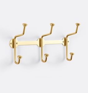 Handmade Decorative Aluminum Metal Unique Shape Black Finished Sets Of 3 Wall Mounted Hanger Home Accent - Product Image 5