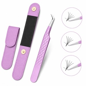 Pinzas Separadoras de Pestañas de Acero Inoxidable con Punta Puntiaguda Mejorada para Secreción de Pestañas, Aislamiento Rápido y Conveniente al por Mayor - Product Image 5