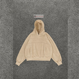Sweat-shirt à capuche oversize classique pour homme, couleur unie, en coton French Terry, coupe décontractée, idéal pour l'automne - Product Image 5