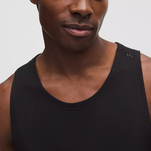 Débardeur Homme Léger Personnalisé OEM, Maillot de Corps H-Back en Maille Polyester à Séchage Rapide pour la Course et l'Entraînement, Vente en Gros - Product Image 4