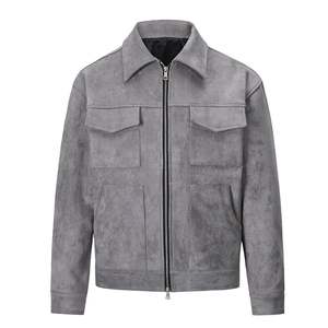 Vestes d'hiver en cuir personnalisées OEM, style letterman, brodées, pour hommes, en vente à prix de gros. - Product Image 6