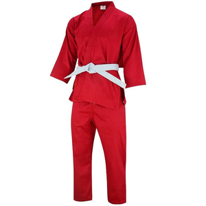 Uniforme de Karate con Logotipo Frontal Personalizado, 100% Algodón, Ligero, Duradero, Transpirable, de Secado Rápido, Proveedor OEM - Product Image 2