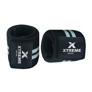 Bandes de compression pour coudes de powerlifting 100% nylon, bandages élastiques de soutien pour jambes, protection sportive pour la musculation et la gymnastique - Product Image 3