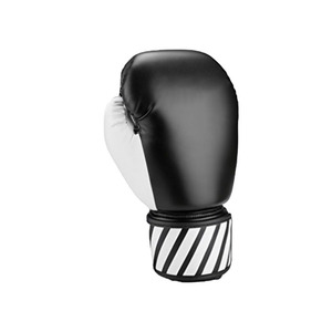 Custom 12oz PU Leather Boxing <b>Gloves</b> Breathable <b>Moisture</b> Wicking Training Sparring MMA Kickboxing <b>Gloves</b> with Hook and Loop - Product Image 3