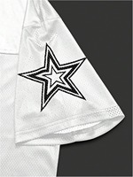 Jersey Pria Premium Bahan Mesh Polyester/Katun, Cetak Sublimasi, Anti-Bakteri, Bernapas, Ringan, Lengan Pendek, Kerah V Depan