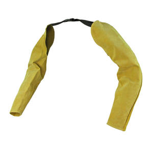 Wholesale Premium Quality Custom Design Leather <b>Welding</b> Sleeves Durable Heat Resistant Arm Guards Safety Workwear-OEM/ODM - Product Image 1