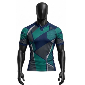 Camiseta de rugby personalizada con nombres, números y colores de jugadores para equipos escolares, clubes y eventos competitivos de rugby - Product Image 1