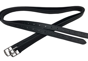 Equipo de caballo de cuero inglés clásico Cueros de estribo hechos a mano con hebillas de acero inoxidable para jinetes ecuestres Horsekraft - Product Image 5