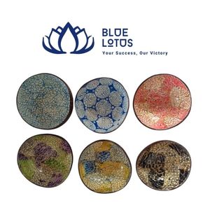 Cuenco de Coco con Mosaico de Perlas Hecho a Mano en Vietnam, de Calidad Premium, Diseño Clásico, Apto para Lavavajillas, para Decoración del Hogar - Product Image 1