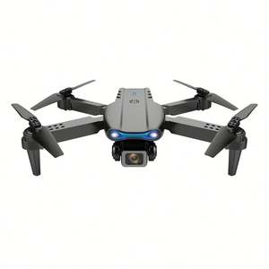 Drone jouet E99 Pro 4K de haute qualité et pas cher, télécommande, double caméra, transmission WiFi, flip 3D, quadricoptère RC pour enfants - Product Image 1