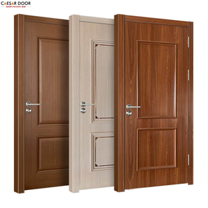 Puerta Minimalista de Diseño Tradicional con Acabado Liso, Impermeable, Antitermitas, de Madera Compuesta y Polímero WPC, para Baño, Dormitorio y Cocina - Product Image 3