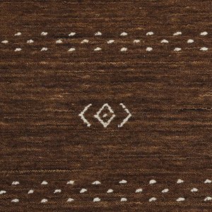 Tapis moderne violet marocain, motif tribal géométrique, tissé à la main en laine, couleur prune, minimaliste, pour salon et chambre, tapis décoratif. - Product Image 6