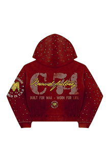 Sweat à capuche brodé sur mesure OEM, sweat à capuche en molleton français, sweat à capuche en coton premium, directement de l'usine pour les labels de mode - Product Image 5