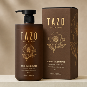Mascarilla Capilar Rosa para el Cuidado del Cuero Cabelludo con Aceite de Árbol de Té, Nutritiva, Voluminizadora, para el Crecimiento del Cabello, 2 en 1, con Péptidos de Frijol Mungo Patentados, pH 4.5, 500ml, a Base de Hierbas - Product Image 5