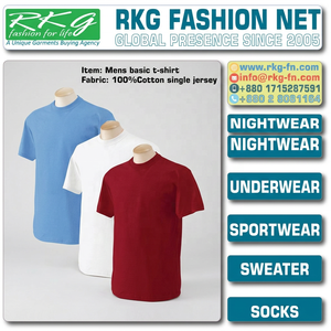T-shirts pour hommes à manches courtes 100% coton - Product Image 1