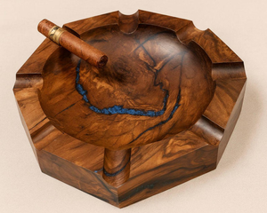 Cendrier en bois pour table, utilisation intérieure et extérieure, support pour fumeurs - Product Image 4