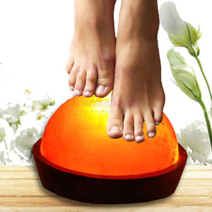 Lámpara de Sal del Himalaya de Alta Calidad con Forma de Domo, Hecha a Mano, Regalo Único - Product Image 3
