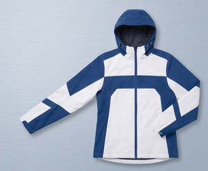 Veste coupe-vent à capuche pour femme / 100% nylon imperméable, légère, fermeture éclair, manches longues, veste coupe-vent à capuche pour femme - Product Image 5