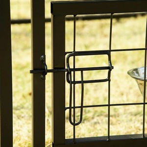 Hot bán <span class=keywords><strong>K9</strong></span> thép kim loại chó kennel bao vây chuyên nghiệp khổng lồ con chó nhà phong cách hiện đại dễ dàng-to-lắp ráp Thùng Hộp bao bì - Product Image 3