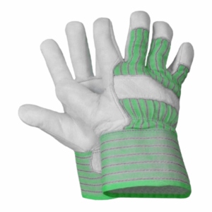 Gants de sécurité de qualité supérieure en cuir de vachette grainé, certifiés CE, antistatiques, résistants à la chaleur, pour la construction industrielle - Product Image 4