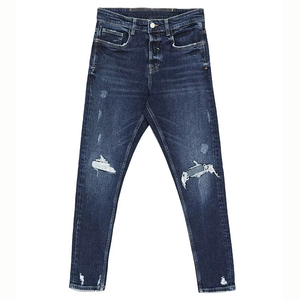 Nuevos Jeans de Moda para Hombre, Diseño Personalizado, Corte Recto y Ajustado, Pantalones de Mezclilla Transpirables para Primavera, Verano y Otoño, a Bajo Precio y Alta Calidad - Product Image 6