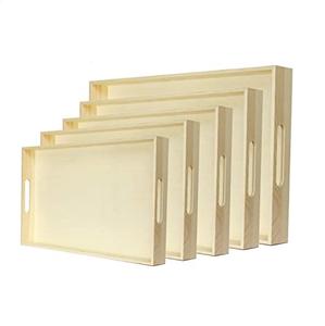 Plateaux de rangement pour fruits, articles de table, produits artisanaux de qualité supérieure, plateaux en bois pour le stockage des aliments, qualité supérieure - Product Image 3