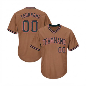 Camiseta de Béisbol Económica, Duradera, Transpirable, Antiarrugas, Antibacteriana, Diseño Deportivo, 100% Poliéster, Unisex, Manga Corta - Product Image 2