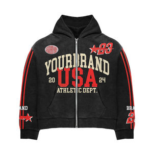 Chándal de Forro Polar Negro Talla Grande 2026 |   Logotipo de Serigrafía de Marca Propia |   Transpirable para Invierno, Ecológico, OEM - Product Image 2