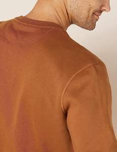 Sudadera de Hombre de Corte Regular, Lisa, Informal, Básica, Mezcla de Algodón, Hecha en Pakistán, Transpirable, Ecológica y de Alta Calidad - Product Image 4